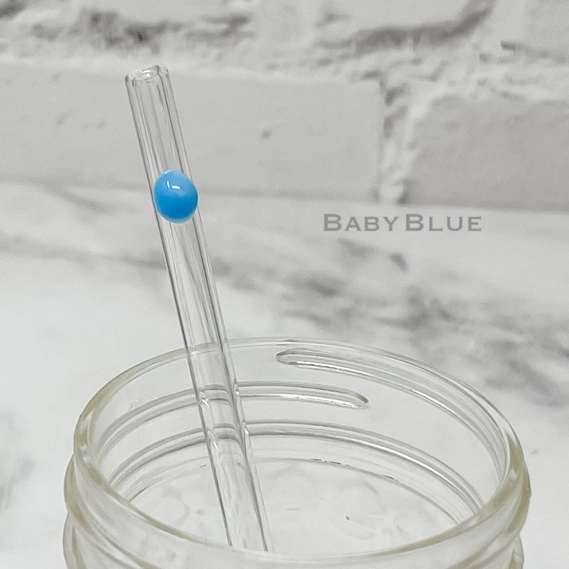 Designer Skinny Glass Straws