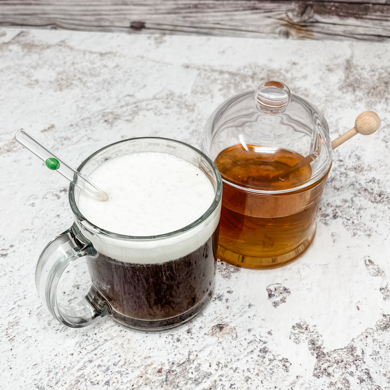Designer Skinny Glass Straws