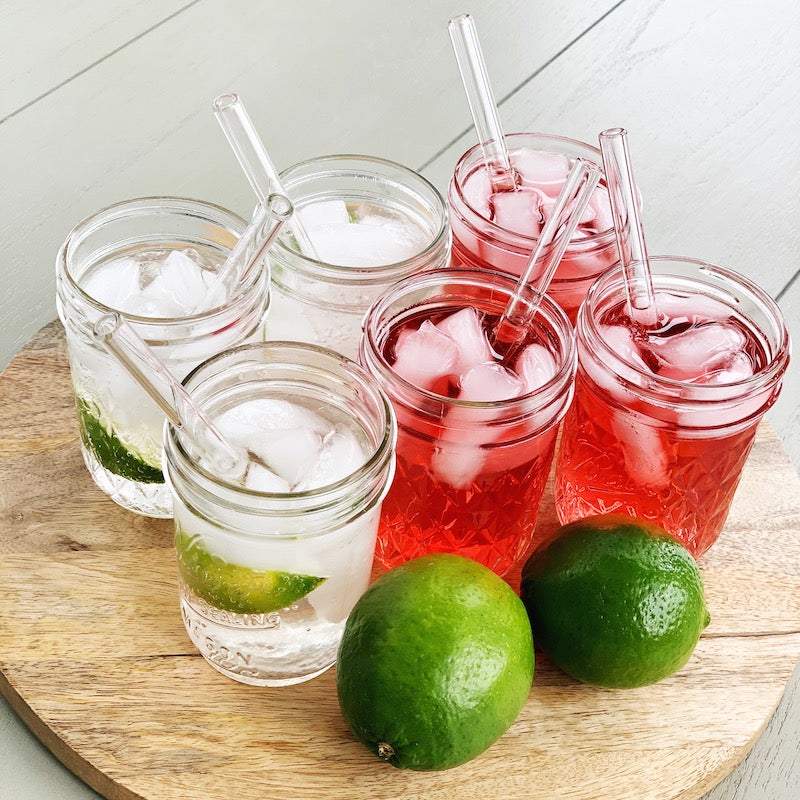 Glass Straw Sets