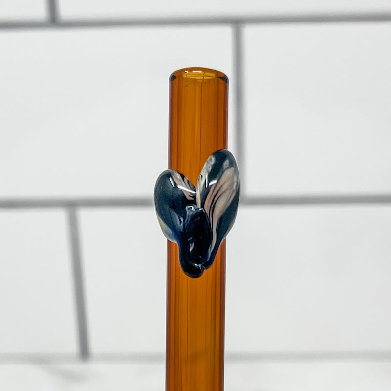 Owala-Compatible 40 oz Travel Tumbler Glass Straws