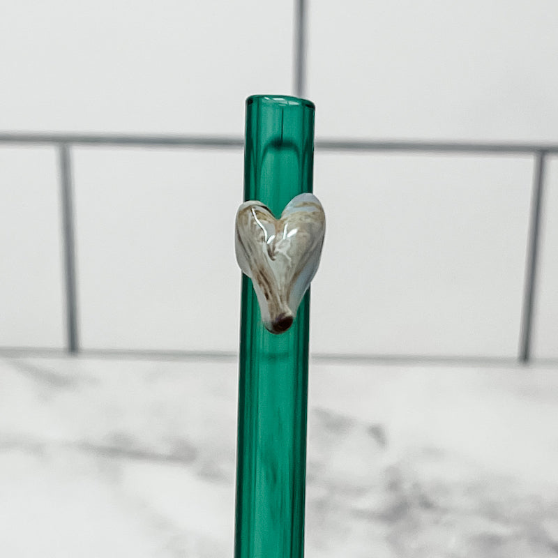 Owala-Compatible 40 oz Travel Tumbler Glass Straws