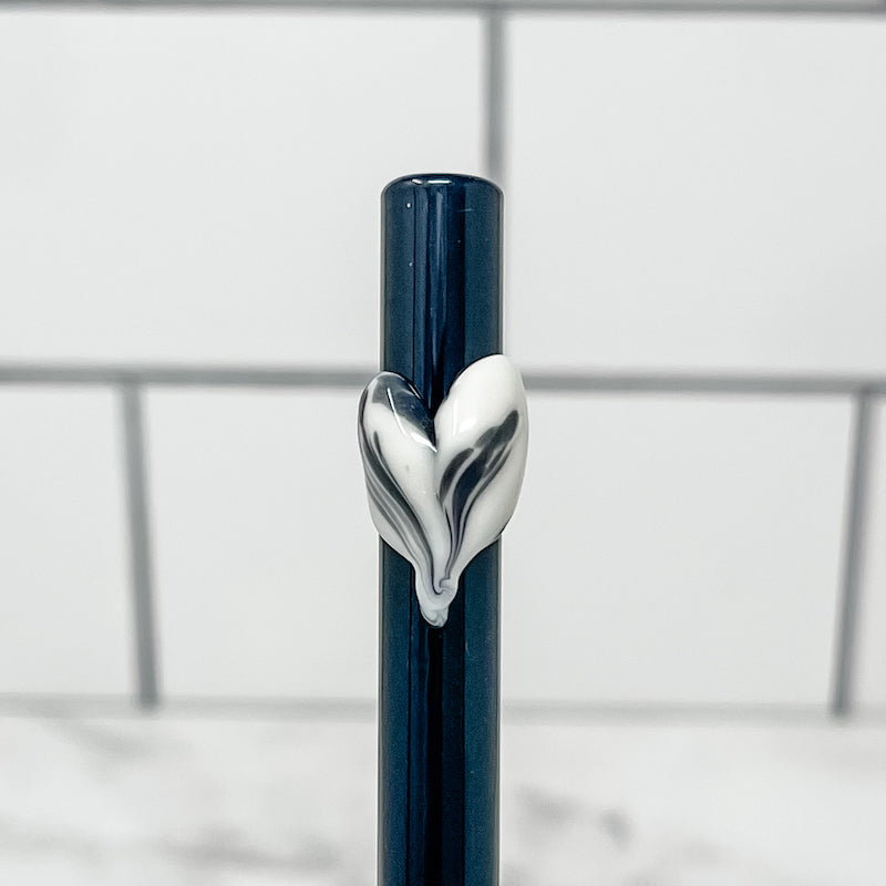 Owala-Compatible 40 oz Travel Tumbler Glass Straws