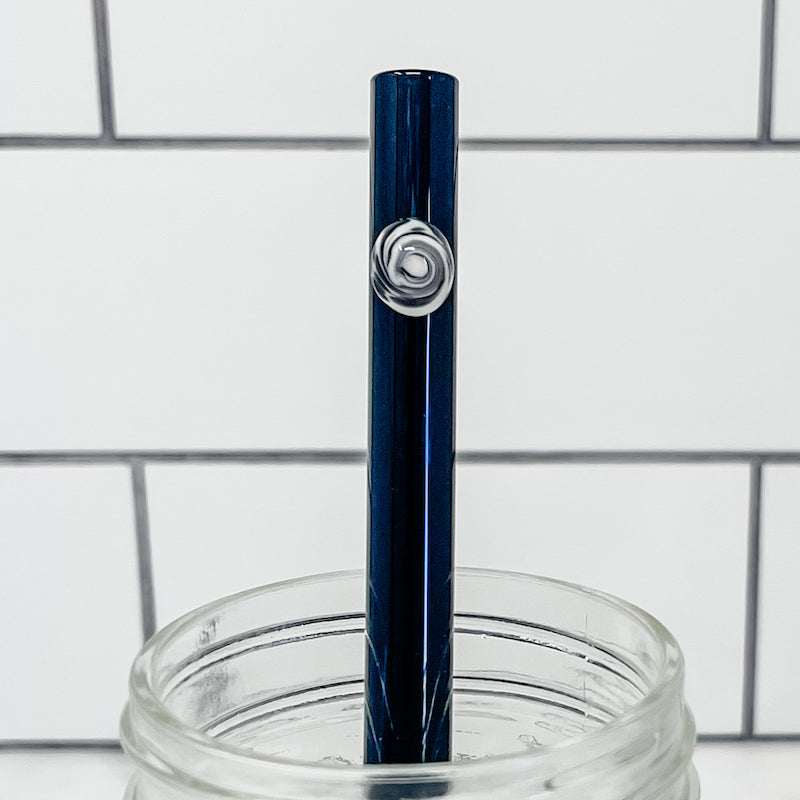 Smoothie Swirl Glass Straws
