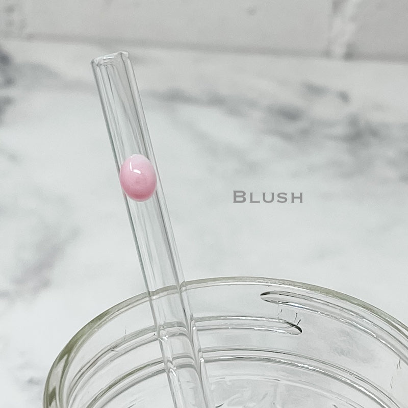 Designer Skinny Glass Straws