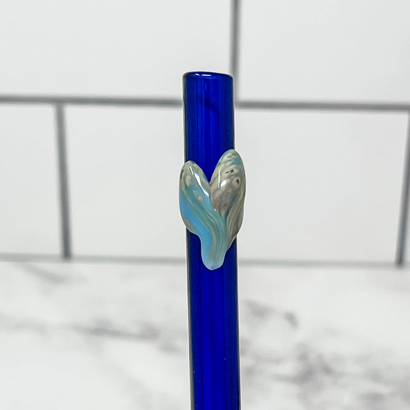 Pure Heart Glass Straws
