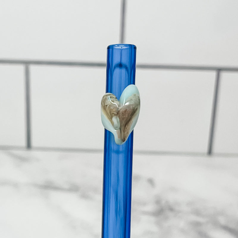 Owala-Compatible 40 oz Travel Tumbler Glass Straws