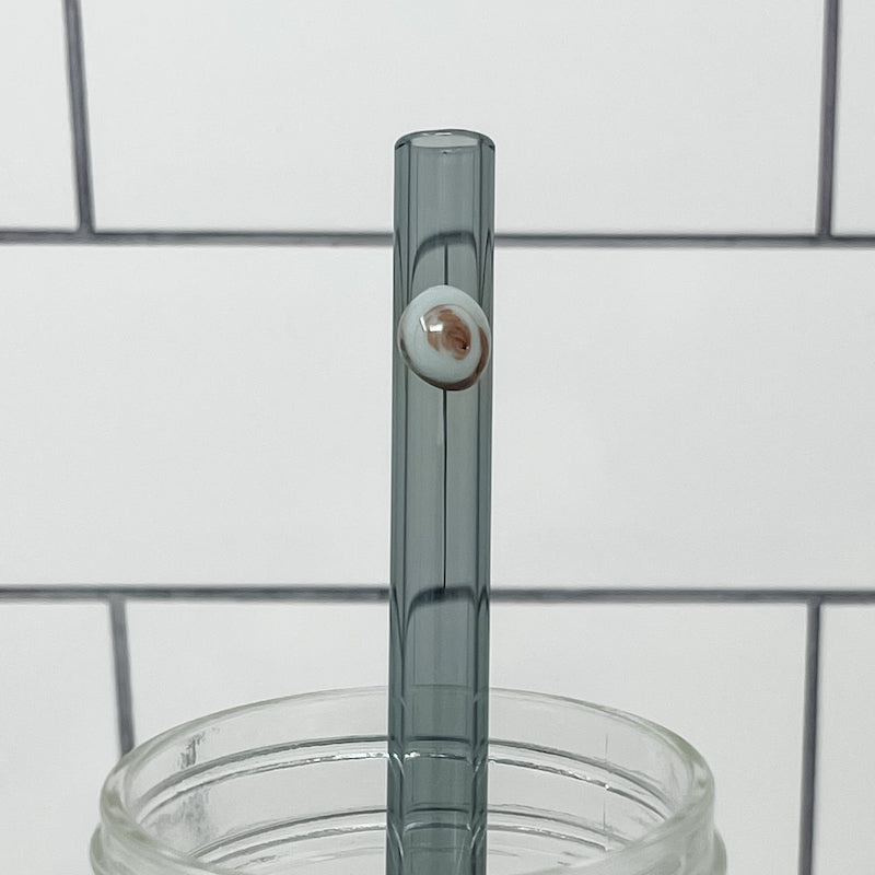 Smoothie Swirl Glass Straws