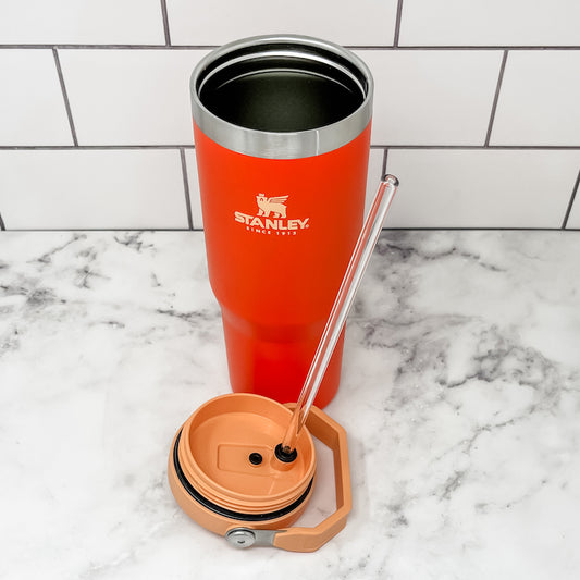 Stanley-Compatible IceFlow Flip Straw Replacement Straws