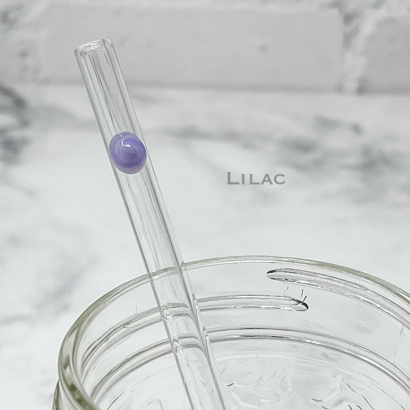 Designer Skinny Glass Straws