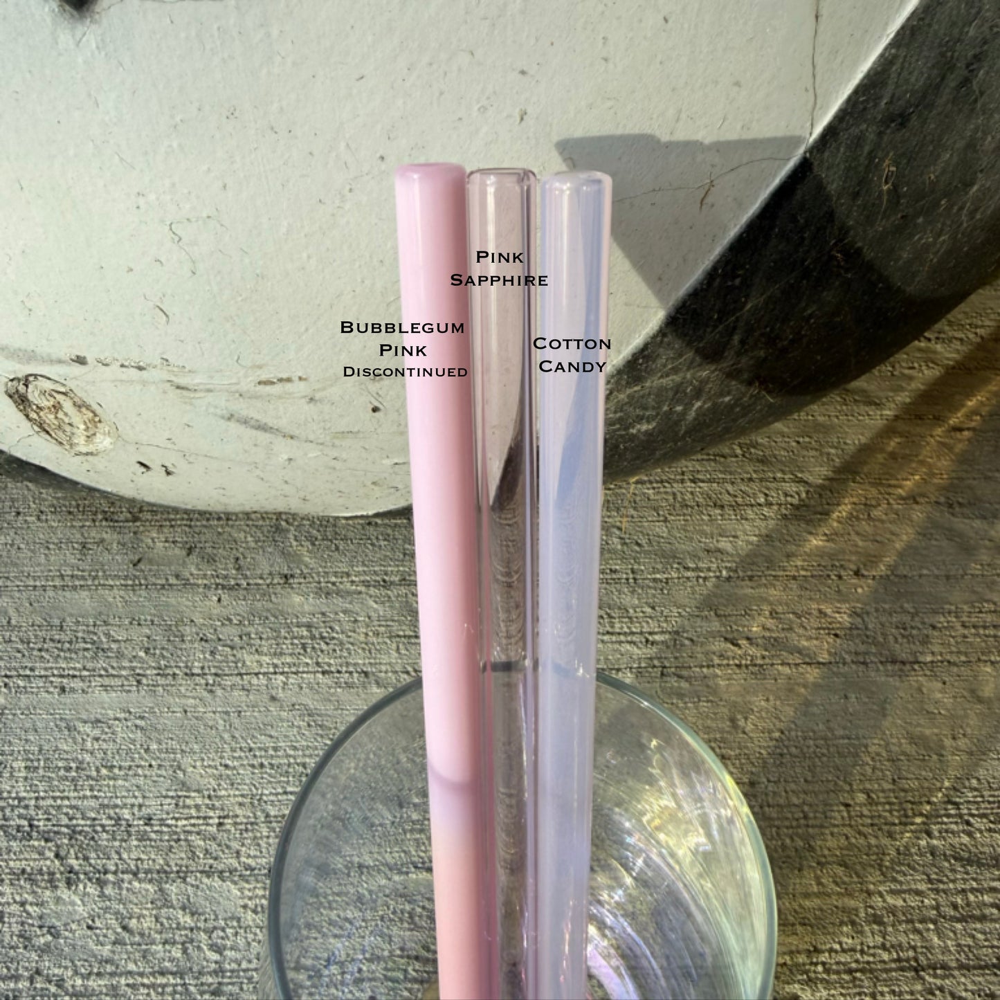 Personalized Glass Straws – Add Your Initial