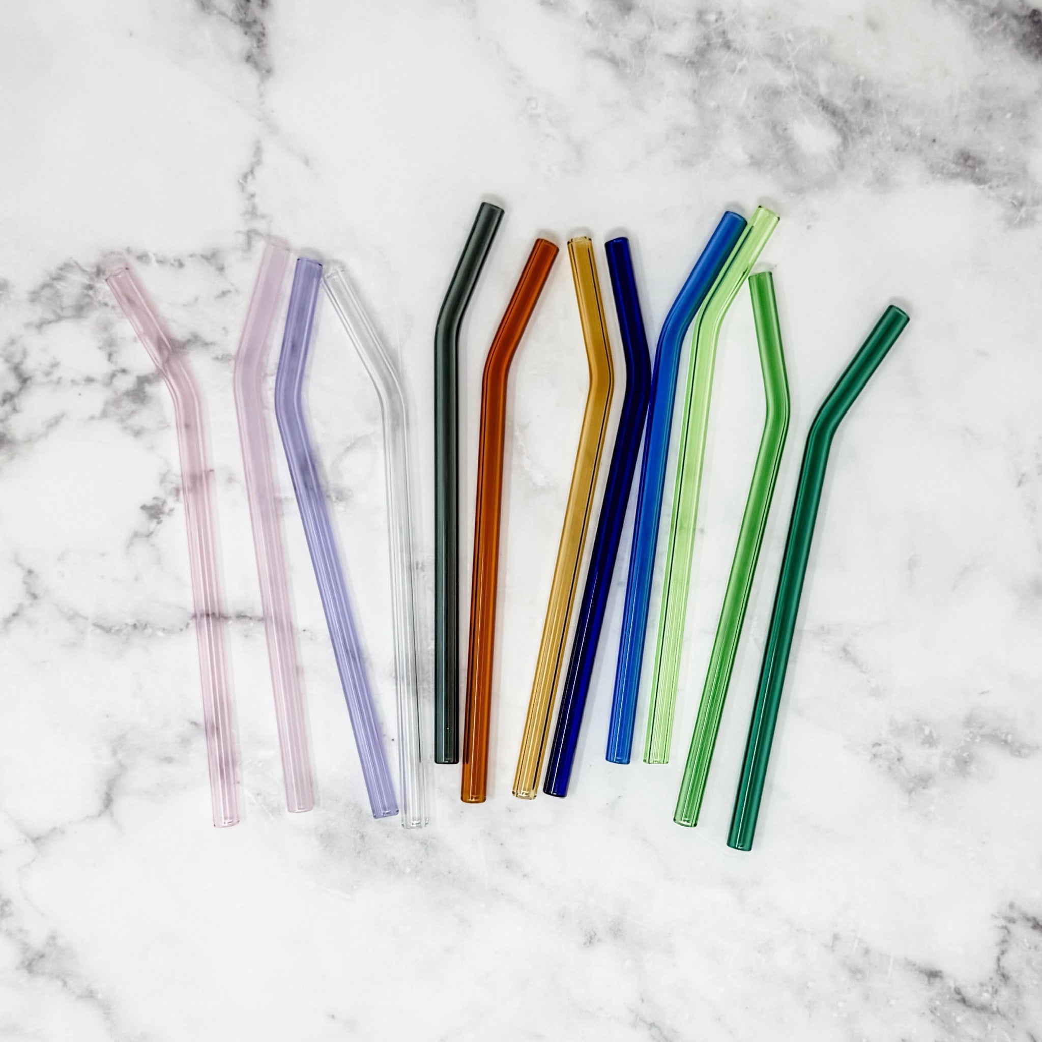Plain Glass Straws