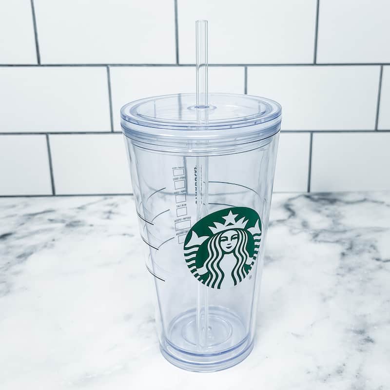 Starbucks-Compatible Replacement Glass Straws